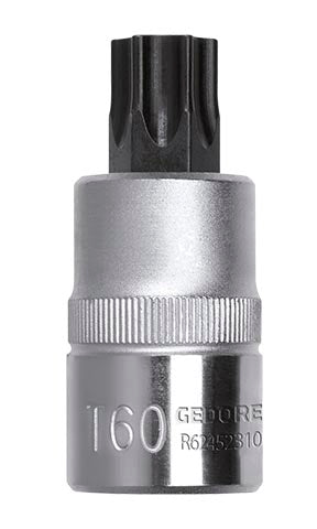 SOCKET GED RED DRIVERBIT1/2"TXT30l.55MM