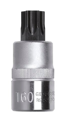 SOCKET GED RED DRIVERBIT1/2"TXT60l.55MM