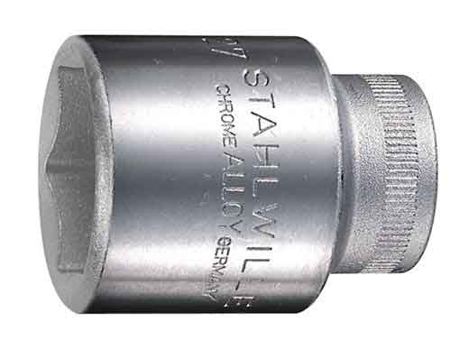 SOCKET S/WILLE HEX 1/2DR 52 22MM