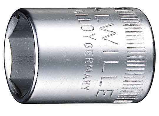 SOCKET S/WILLE HEX 1/4DR 40A 3/16"