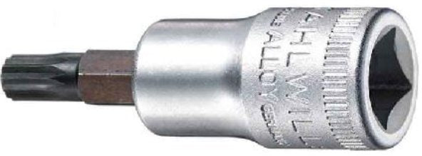 SOCKET S/WILLE TORX 1/2DR 54TX-T20