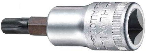 SOCKET S/WILLE TORX 1/2DR 54TX-T40