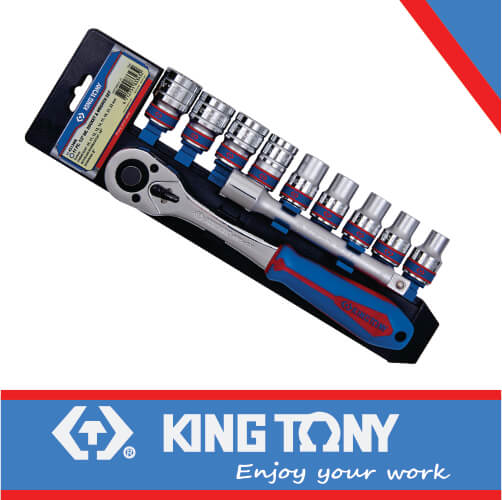 SOCKET SET 1/2″ RATCHET & EXTENSION
