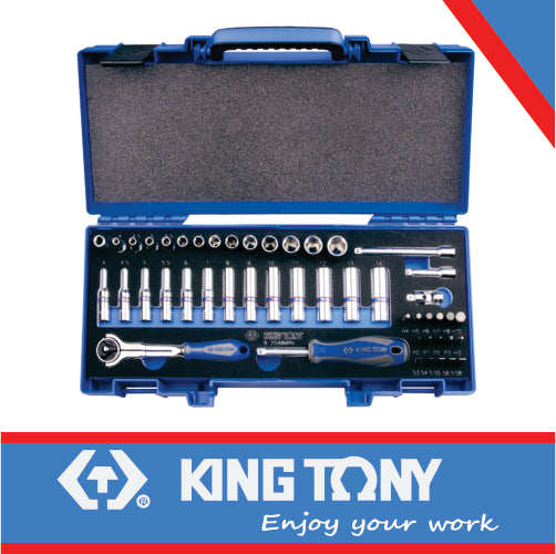 SOCKET SET 1/4″ 48PCS FOAM