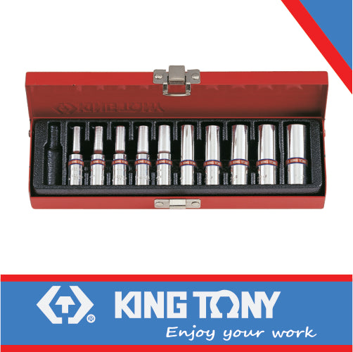 SOCKET SET 1/4″ IMPERIAL DEEP 5/32″ – 1/2″