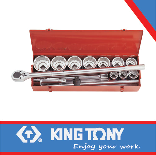 SOCKET SET 14PC 1″ 36-80MM 12P