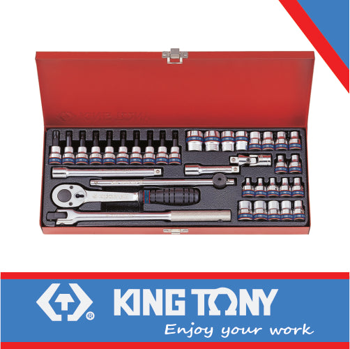 SOCKET SET 34PC 1/2″ 8-32MM 12P
