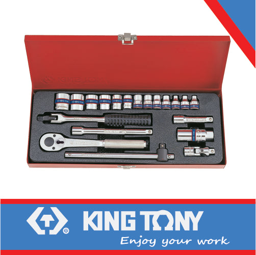 SOCKET SET 3/8″ 6-22MM 6P
