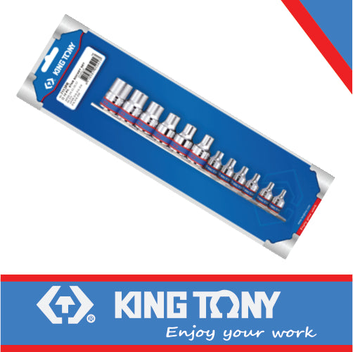 SOCKET SET 3/8″ AND 1/2″ FEMALE TORX RAIL