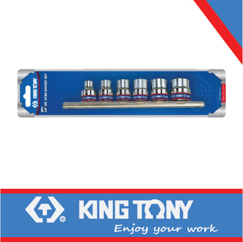 SOCKET SET 3/8″ FEMALE TORX E8-E18 RAIL