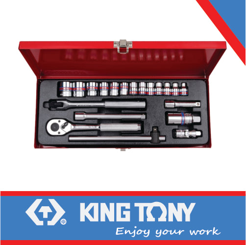 SOCKET SET 3/8″ IMPERIAL 1/4″ – 7/8″ 12P