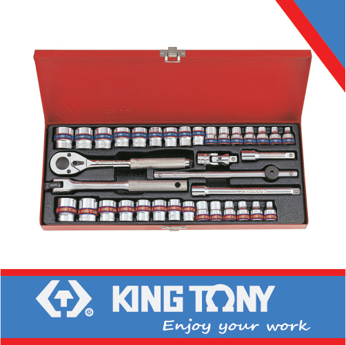 SOCKET SET 3/8″ METRIC & IMPERIAL 36PC
