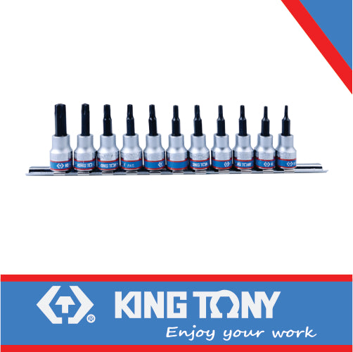 SOCKET SET 3/8″ TORX TAMPER PROOF T8-T50 11PC