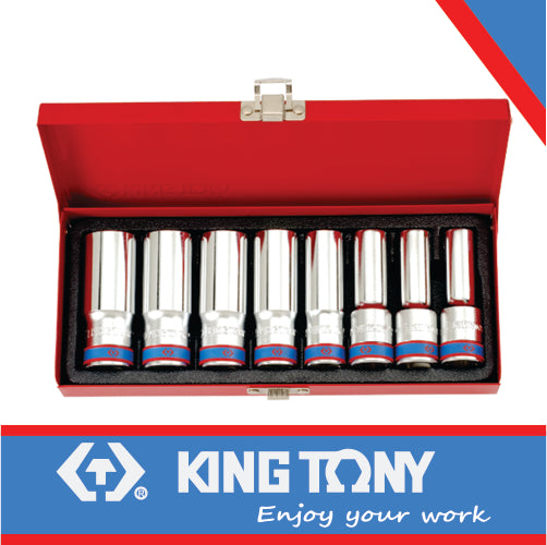 SOCKET SET 8PC 1/2″ DEEP 12-23MM 6PT