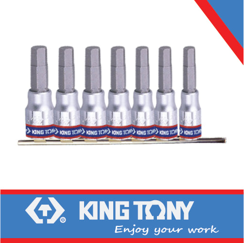 SOCKET SET HEX BIT SOCKETS H3 – H10 7PC