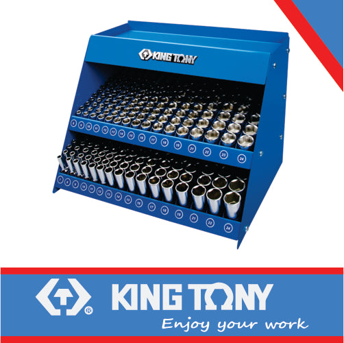 SOCKET SHELVE COMPLETE 3/8″ 268 PC