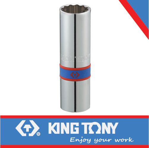 SOCKET SPARK PLUG 1/2″ RUBBER X 16MM