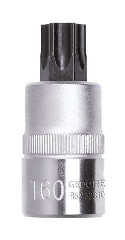 SOCKETS GED RED DRIVERBIT1/2"TXT20l.55MM