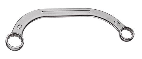 SPANNER 1/2MOON RING GED RED 10X12MM