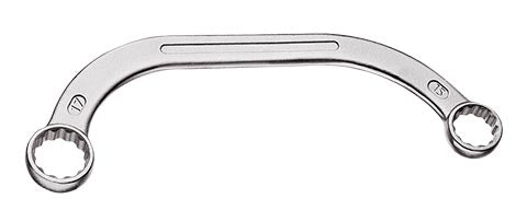 SPANNER 1/2MOON RING GED RED 151X7MM