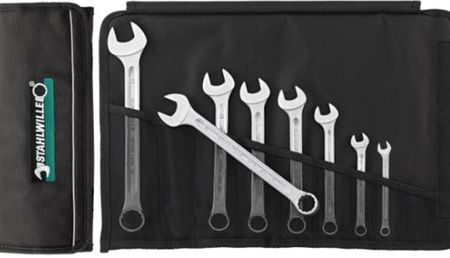 SPANNER COMBINATION SET S/WILLE 8 PCE