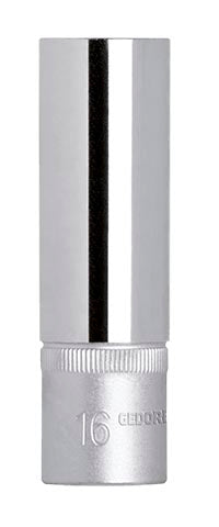 SPARKPLUG SOCKET GED RED 1/2"16MM+MAGNET