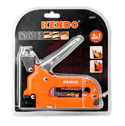 STAPLE GUN KENDO 4-14MM DIY ORANGE