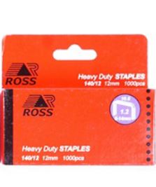 STAPLES ROSS H/DUTY 140/12MM P/1000