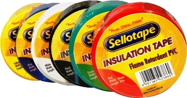 TAPE INSULATION F/PROOF 18X20M BLUE