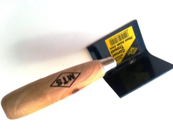 TROWEL MTS CORNER I/C W/HNDL  75MM 60010