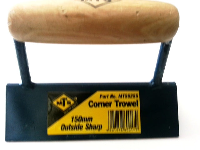 TROWEL MTS CORNER O/S W/HNDL 150MM 60017
