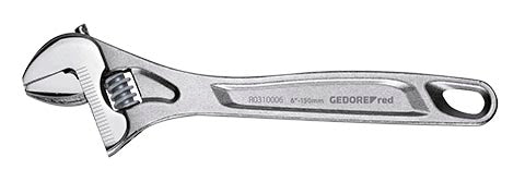 WRENCH GED RED AJUSTABLE 8"